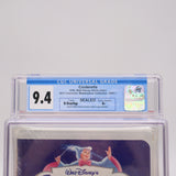 WALT DISNEY'S CINDERELLA - CGC GRADED 9.4 A+! NEW & Factory Sealed w/ Clamshell Case! (VHS)