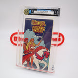 SHE-RA: PRINCESS OF POWER WITH HE-MAN - IGS GRADED 8.0 BOX & 8.0 SEAL! NEW & Factory Sealed with Authentic H-Overlap Seam! (VHS)