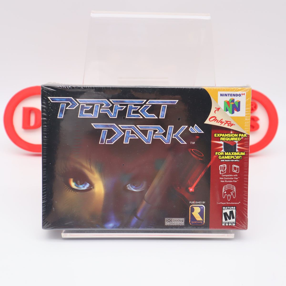 PERFECT DARK - NEW & Factory Sealed with Authentic V-Overlap Seam