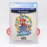 SUPER MARIO SUNSHINE OFFICIAL NINTENDO POWER GAMECUBE PLAYER'S GUIDE - CGC GRADED 7.5