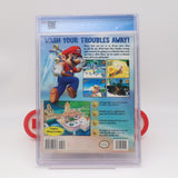 SUPER MARIO SUNSHINE OFFICIAL NINTENDO POWER GAMECUBE PLAYER'S GUIDE - CGC GRADED 7.5