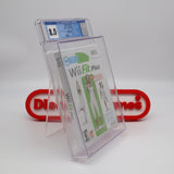 WII FIT PLUS - CGC GRADED 8.0 A! NEW & Factory Sealed! (Nintendo Wii)
