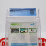 WII FIT PLUS - CGC GRADED 8.0 A! NEW & Factory Sealed! (Nintendo Wii)