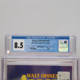 DISNEY'S ALICE IN WONDERLAND - CGC GRADED 8.5 A+! NEW & Factory Sealed with Authentic H-Overlap Seam! (VHS)