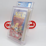 DISNEY'S ALICE IN WONDERLAND - CGC GRADED 8.5 A+! NEW & Factory Sealed with Authentic H-Overlap Seam! (VHS)