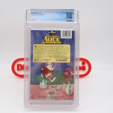 DISNEY'S ALICE IN WONDERLAND - CGC GRADED 8.5 A+! NEW & Factory Sealed with Authentic H-Overlap Seam! (VHS)