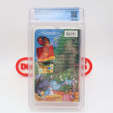 DISNEY'S ALADDIN - CGC GRADED 8.5 A+! NEW & Factory Sealed with Authentic H-Overlap Seam! (VHS)