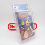 DISNEY'S PINOCCHIO - CGC GRADED 9.2 A+! NEW & Factory Sealed with Authentic H-Overlap Seam! (VHS)