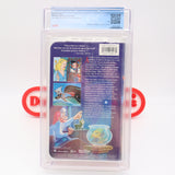 DISNEY'S PINOCCHIO - CGC GRADED 9.2 A+! NEW & Factory Sealed with Authentic H-Overlap Seam! (VHS)