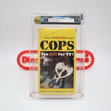 COPS: TOO HOT FOR TV COLLECTOR'S EDITION - IGS GRADED 8.0 BOX & 9.0 SEAL! NEW & Factory Sealed with Authentic H-Overlap Seam! (VHS)