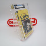 COPS: TOO HOT FOR TV COLLECTOR'S EDITION - IGS GRADED 8.0 BOX & 9.0 SEAL! NEW & Factory Sealed with Authentic H-Overlap Seam! (VHS)