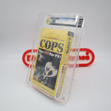 COPS: TOO HOT FOR TV COLLECTOR'S EDITION - IGS GRADED 8.0 BOX & 9.0 SEAL! NEW & Factory Sealed with Authentic H-Overlap Seam! (VHS)