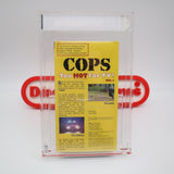 COPS: TOO HOT FOR TV COLLECTOR'S EDITION - IGS GRADED 8.0 BOX & 9.0 SEAL! NEW & Factory Sealed with Authentic H-Overlap Seam! (VHS)