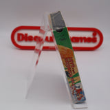 MARIO SUPER SHOW: TWO PLUMBERS AND A BABY - NEW & Factory Sealed with Authentic V-Overlap Seam! (VHS)