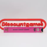 SUPER MARIO BROS. SUPER SHOW! MARIO'S MAGIC CARPET - NEW & Factory Sealed! (VHS)