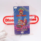 SUPER MARIO BROS. SUPER SHOW! MARIO'S MAGIC CARPET - NEW & Factory Sealed! (VHS)