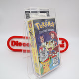 POKEMON - IGS GRADED 8.5 Box / 9 Seal! NEW & Factory Sealed with Authentic V-Overlap Seam! (VHS)