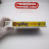 POKEMON - IGS GRADED 8.5 Box / 9 Seal! NEW & Factory Sealed with Authentic V-Overlap Seam! (VHS)