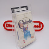 WALT DISNEY'S CINDERELLA: THE MAKING OF A MASTERPIECE - IGS GRADED 9.5 BOX & 10 SEAL! NEW & Factory Sealed with Authentic H-Overlap Seam! (VHS)