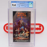 PUPPET MASTER 4 IV PROMOTION COPY! CGC GRADED 9.4 A+! NEW & Factory Sealed with Authentic 3-Sided Seam! (VHS)