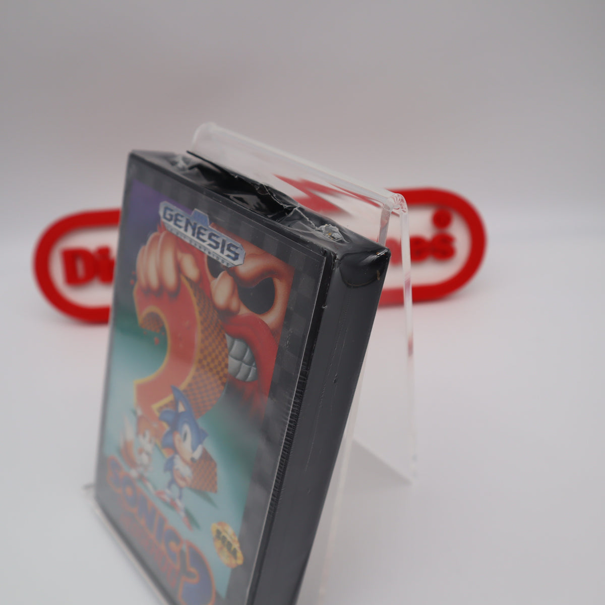 SONIC THE HEDGEHOG 2 II - NEW & Factory Sealed with Authentic V