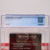 WISHMASTER 3: BEYOND THE GATES OF HELL - SCREENER! CGC GRADED 9.4 A! NEW & Factory Sealed with Authentic 3-Sided Seam! (VHS)