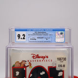 WALT DISNEY'S 101 DALMATIANS - CGC GRADED 9.2 A+! NEW & Factory Sealed with Authentic H-Overlap Seam! (VHS)