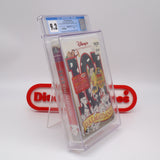 WALT DISNEY'S 101 DALMATIANS - CGC GRADED 9.2 A+! NEW & Factory Sealed with Authentic H-Overlap Seam! (VHS)