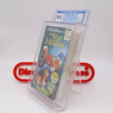 WALT DISNEY'S THE FOX AND THE HOUND - CGC GRADED 9.0 A+! NEW & Factory Sealed with Authentic H-Overlap Seam! (VHS)
