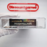 MICHAEL JACKSON MOONWALKER - VGA GRADED 85+ NM+ GOLD! NEW & Factory Sealed with Authentic H-Overlap Seam! (VHS)