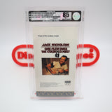 ONE FLEW OVER THE CUCKOO'S NEST - VGA GRADED 85 NM+! NEW & Factory Sealed with Authentic H-Overlap Seam! (VHS)