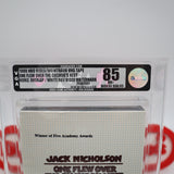 ONE FLEW OVER THE CUCKOO'S NEST - VGA GRADED 85 NM+! NEW & Factory Sealed with Authentic H-Overlap Seam! (VHS)