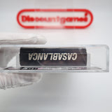 CASABLANCA - VGA GRADED 80+ NM SILVER! NEW & Factory Sealed with Authentic H-Overlap Seam! (VHS)