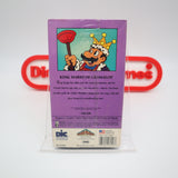 SUPER MARIO BROS: SUPER SHOW - KING MARIO OF CRAMALOT - NEW & Factory Sealed with Authentic V-Overlap Seam! (VHS)