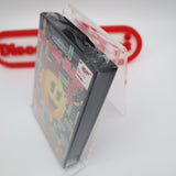 MS. PAC-MAN / MRS. PACMAN - NEW & Factory Sealed CLAMSHELL Case with Authentic V-Overlap Seam! (Sega Genesis)