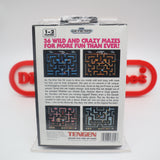 MS. PAC-MAN / MRS. PACMAN - NEW & Factory Sealed CLAMSHELL Case with Authentic V-Overlap Seam! (Sega Genesis)