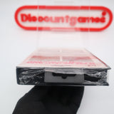 MS. PAC-MAN / MRS. PACMAN - NEW & Factory Sealed CLAMSHELL Case with Authentic V-Overlap Seam! (Sega Genesis)