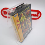 WWF RAW / WWE WRESTLING - NEW & Factory Sealed with Authentic 3-Sided Seam! (Sega Genesis 32X)