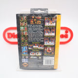 WWF RAW / WWE WRESTLING - NEW & Factory Sealed with Authentic 3-Sided Seam! (Sega Genesis 32X)