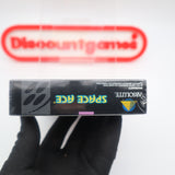 SPACE ACE - NEW & Factory Sealed with Authentic V-Seam! (SNES Super Nintendo)