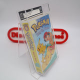 POKEMON: HANG TEN, PIKACHU - IGS GRADED 8.5 BOX & 9.0 SEAL! NEW & Factory Sealed with Authentic V-Overlap Seam! (VHS)