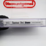 RESIDENT EVIL ZERO 0 - CGC GRADED 9.8 A++! NEW & Factory Sealed! (Nintendo Wii)
