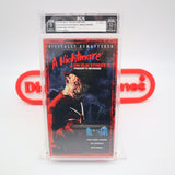 A NIGHTMARE ON ELM STREET 2: FREDDY'S REVENGE - IGS GRADED 9.0 BOX & 10 SEAL! NEW & Factory Sealed with Authentic H-Overlap Seam! (VHS)