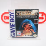 THE CHESSMASTER / CHESS MASTER - NEW & Factory Sealed with Authentic H-Seam! (Game Boy Original)