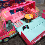VINTAGE 1989 MATTEL BARBIE WESTERN FUN MOTOR HOME WITH BOX!