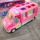 VINTAGE 1989 MATTEL BARBIE WESTERN FUN MOTOR HOME WITH BOX!