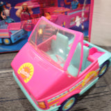 VINTAGE 1989 MATTEL BARBIE WESTERN FUN MOTOR HOME WITH BOX!