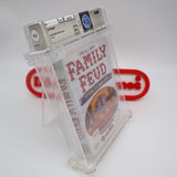 FAMILY FEUD - OFFICIAL T.V. GAME SHOW - WATA GRADED 9.2 B+! NEW & Factory Sealed with Authentic H-Seam! (NES Nintendo)
