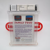 FAMILY FEUD - OFFICIAL T.V. GAME SHOW - WATA GRADED 9.2 B+! NEW & Factory Sealed with Authentic H-Seam! (NES Nintendo)