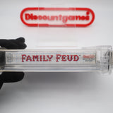 FAMILY FEUD - OFFICIAL T.V. GAME SHOW - WATA GRADED 9.2 B+! NEW & Factory Sealed with Authentic H-Seam! (NES Nintendo)
